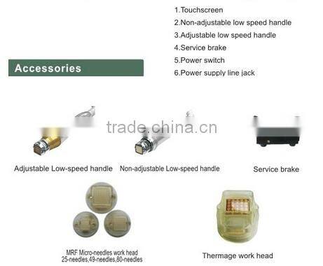 skin treatment 5mhz radio frequenc micro cell fraction rf skin lifting machine