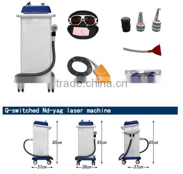 New Design Tattoo Removal Machine Looking for Exclusive Distributors Q Switched Nd YAG Laser/Laser Machine for Tattoo Removal