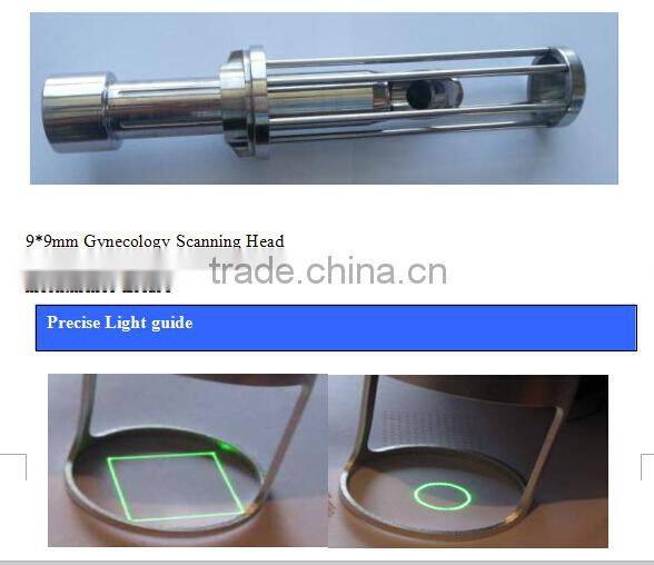 Metal tube co2 lser cutting skin resurfacing machine