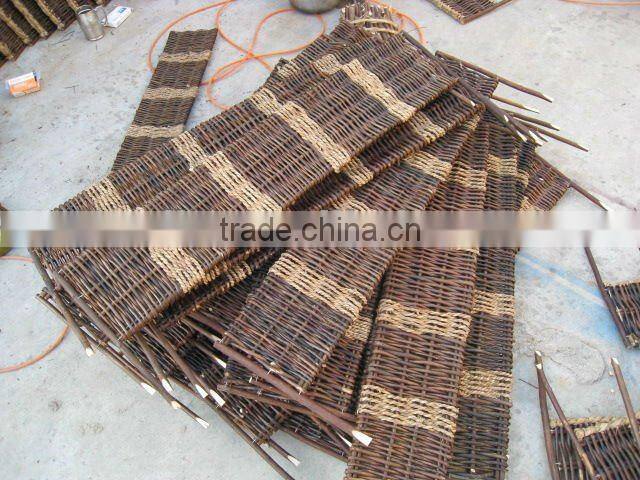 willow border/wicker hurdle