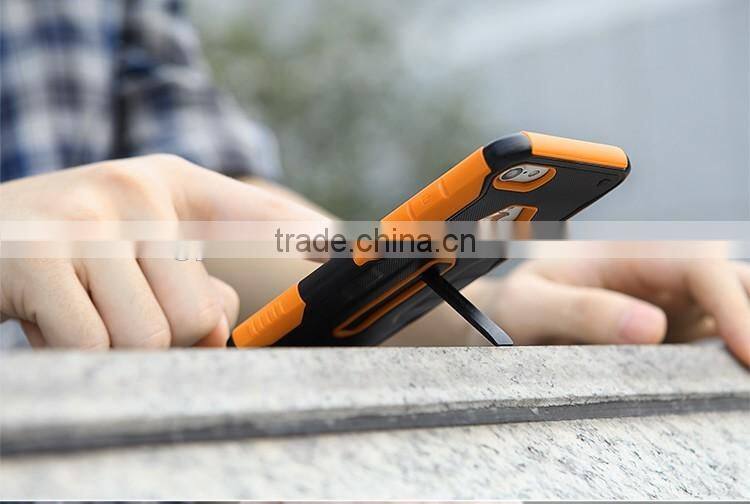 ORIGINAL NILLKIN Stronger Defender 4 Rubber Rugged Cover Case for iPhone 7 ALLOY KICKSTAND CASE ROBOT KICKSTAND CASE