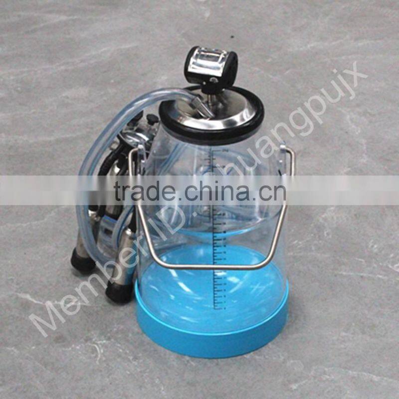 25Liter Transparent Milk Container Single Bucket Gruop for Buffalo Milking Machine