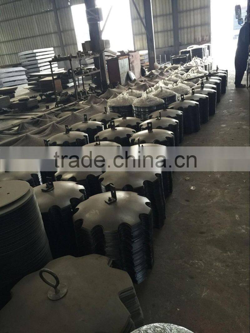 Farm Harrow 40MnB Boron Steel Disc Blade for farm implements