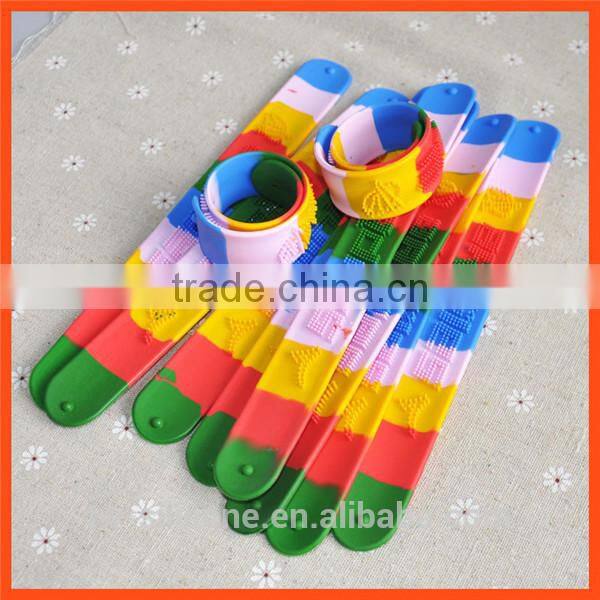 child slap wristband wholesale silicone wristband child