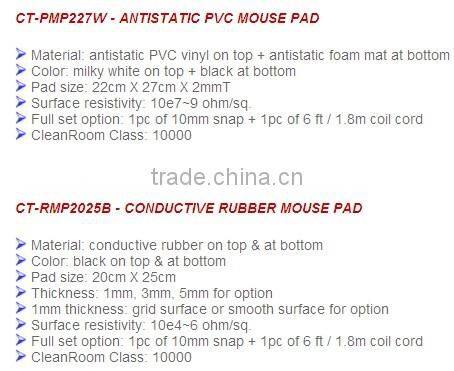 esd antistatic computer mouse pad