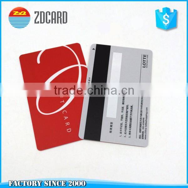 magnetic stripe contactless vip membership smart card