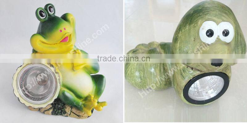 hot sale best design waterproof nice led animal shaped solar garden lights
