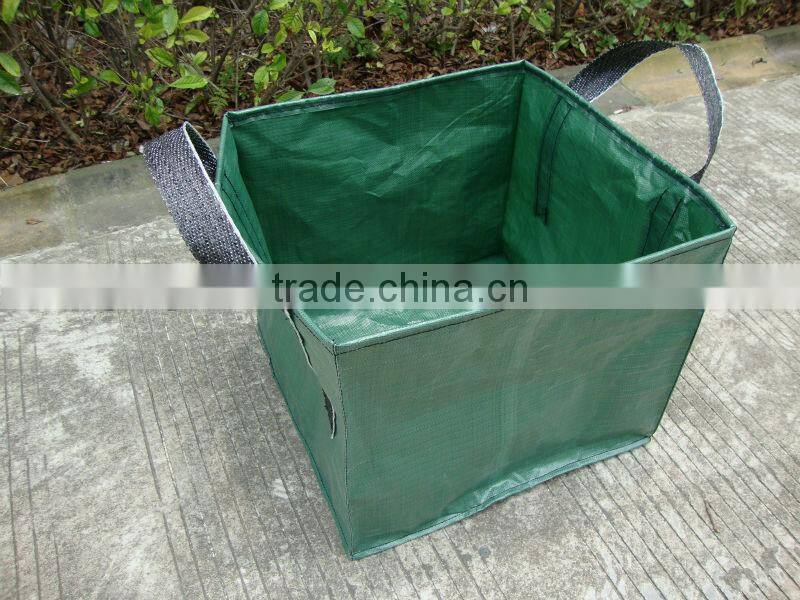 cheap vertical flower pouch with many holes garden baggrow bag holes bottom plant bag