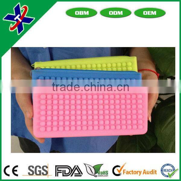 novetly coat type silicone zero wallet