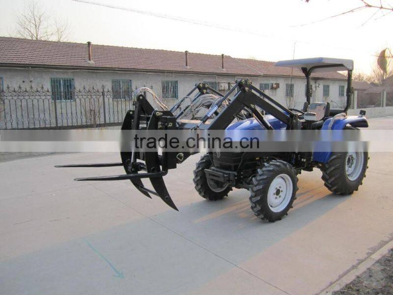 New Condition and CE Certificate 45hp 4WD tractor direct manufacturer front end loader backhoe for hot salle