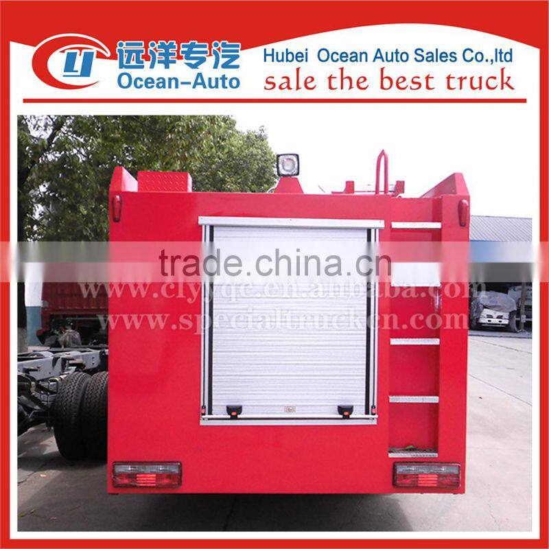 4000L water tank Dongfeng dlk fire truck