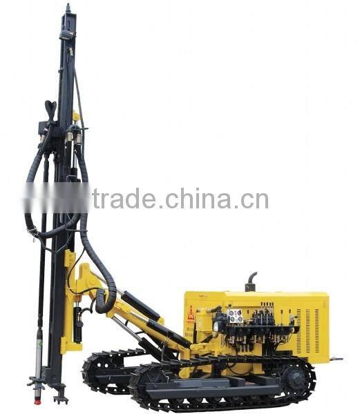KG920S middle pressure diesel engine and electric motor crawler mounted pneumatic surface DTH drilling rig