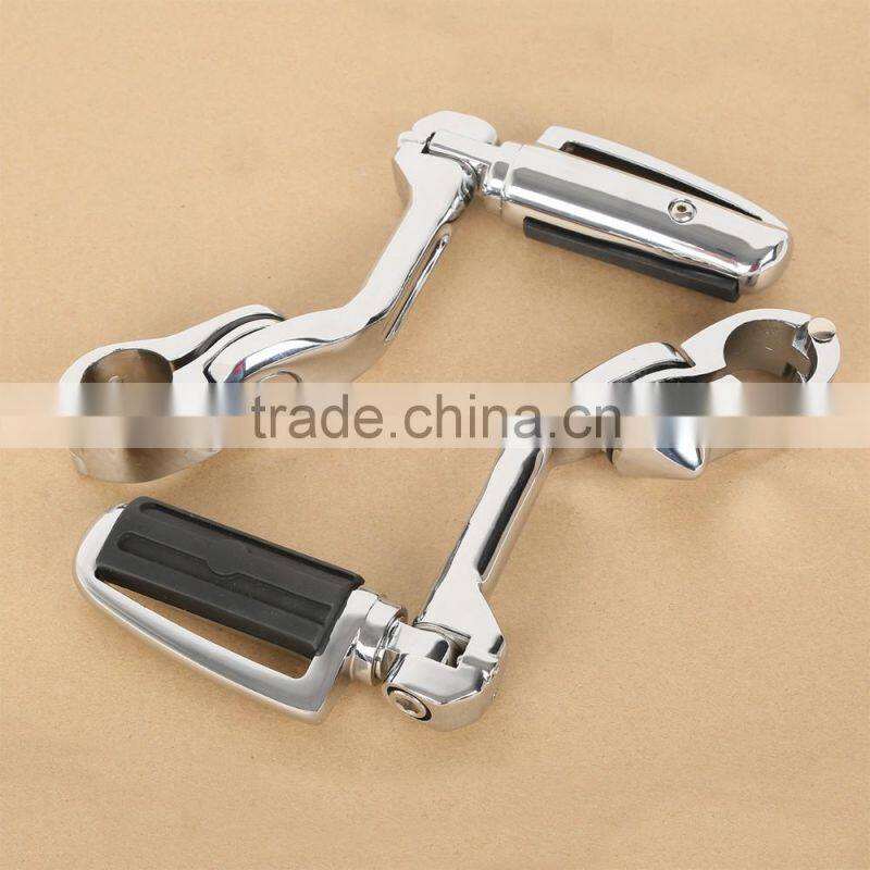 1.25" Long Angled Highway Engine Guard Foot Peg For Kawasaki Vulcan 750 800 900
