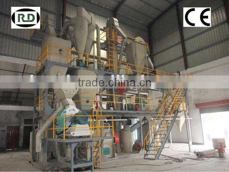 2016 Hot sale! CE certificate poultry feed pellet production line for agricultural use