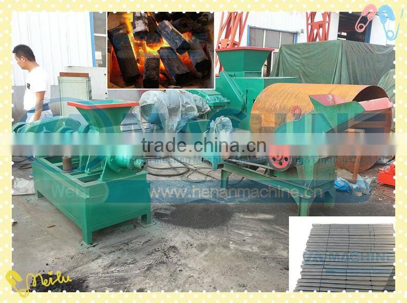 Best sale factory price BBQ charcoal extruding machine