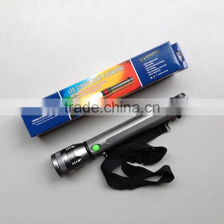 Aluminium LED Flashlight zoom flashlight tactical flashlight 3XD batteries flashlight
