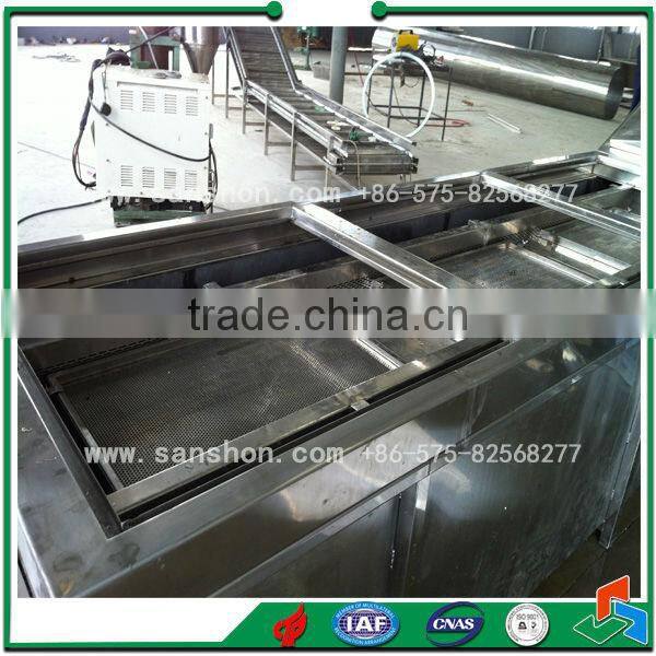Sanshon LPT Vegetable and Fruit Model Chain Type Blancher