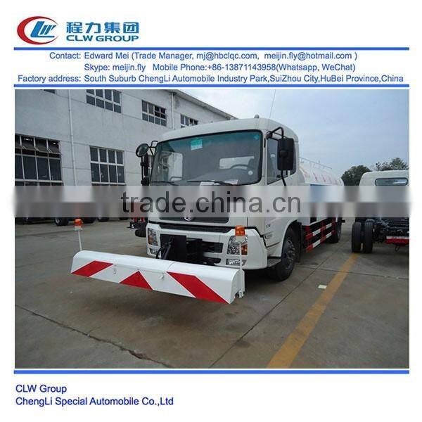 Dongfeng 4*2 4*4 type 180 hp~210 hp 8 ton street sweeper truck