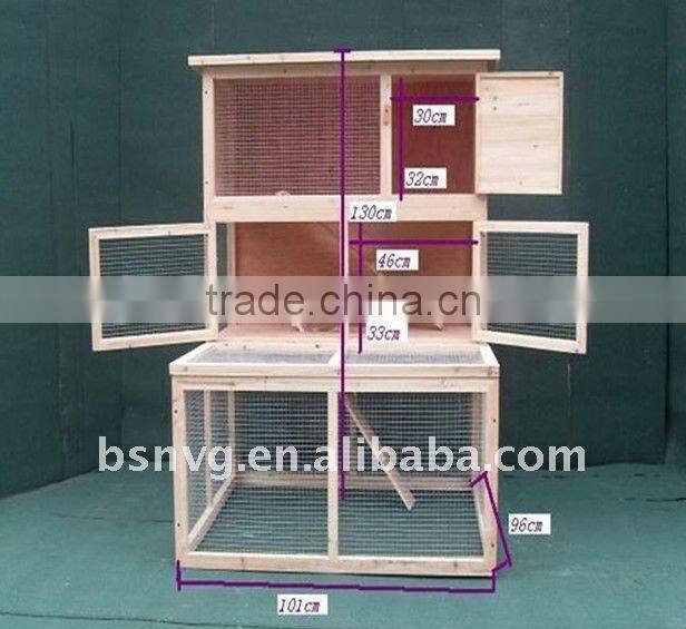 Wooden Rabbit Hutch