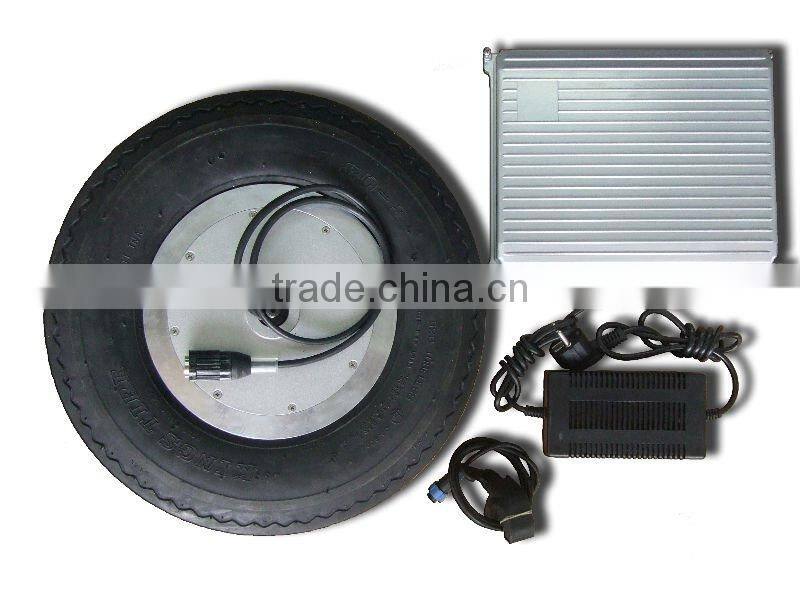 24 voltage double shaft in-wheel motor