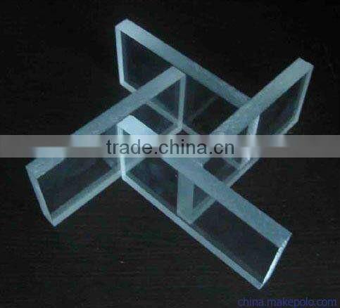 clear & lake blue polycarbonate honeycomb sheet