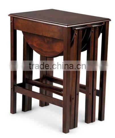 3PCS Folod Wooden tables for wholesaler