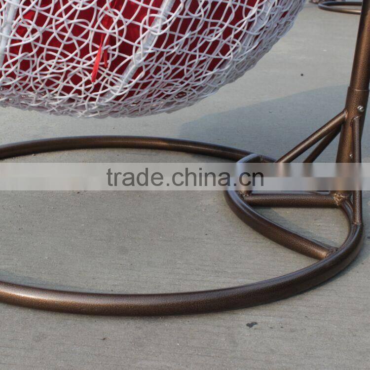 Outdoor Furniture Wicker Double Rattan Hanging Chair