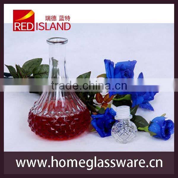 high quality whiskey glass bottle, brandy bottle