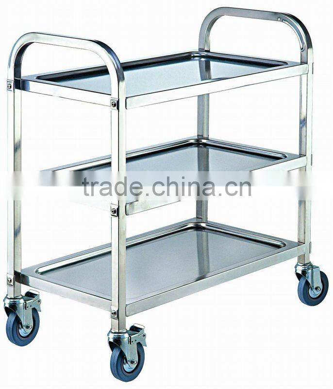 Stainless steel kitchen cart