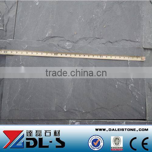 Black Slate Mushroom Stone natural surface Wall Cladding floor covering,Natural decorative stone low price