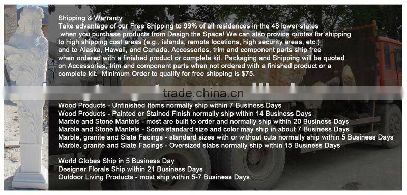 Hand Carved Marble Garden Stone Vase