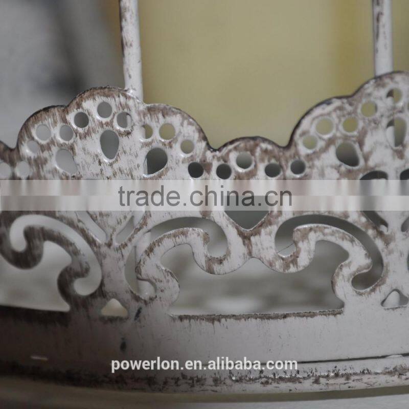 Wedding Decoration Set Of 2 Round Bird Cage Planters Tea light Holder Model