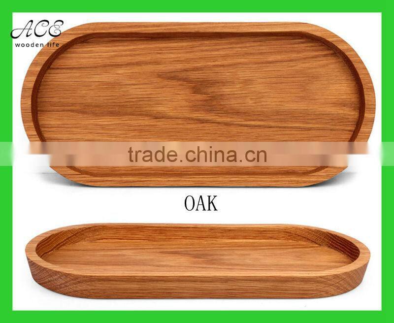 Custom wooden serving plate