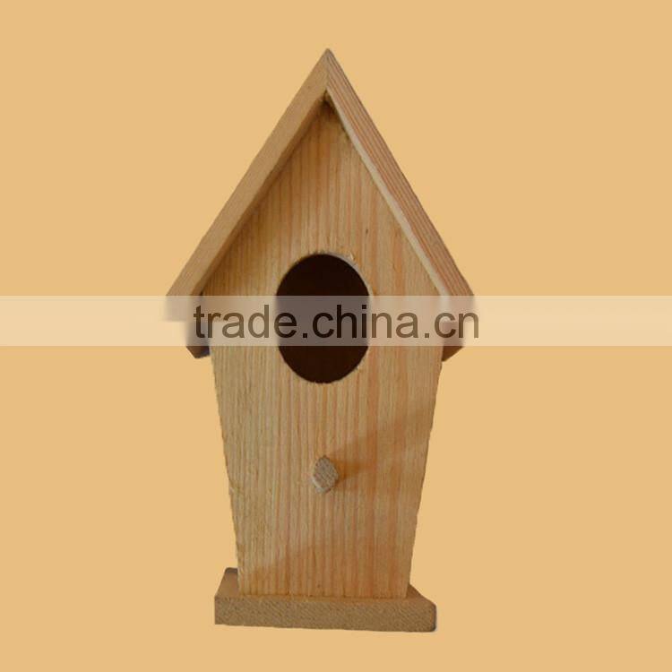 desktop decorative small wooden bird houses nest