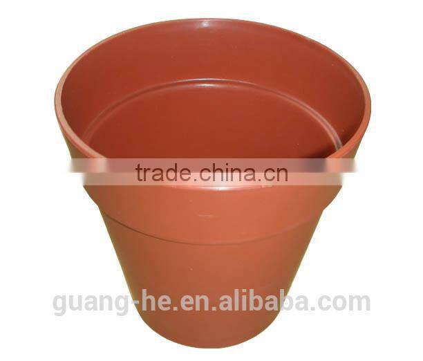 Biodegradable eco-friendly plastic decocrative plants pot