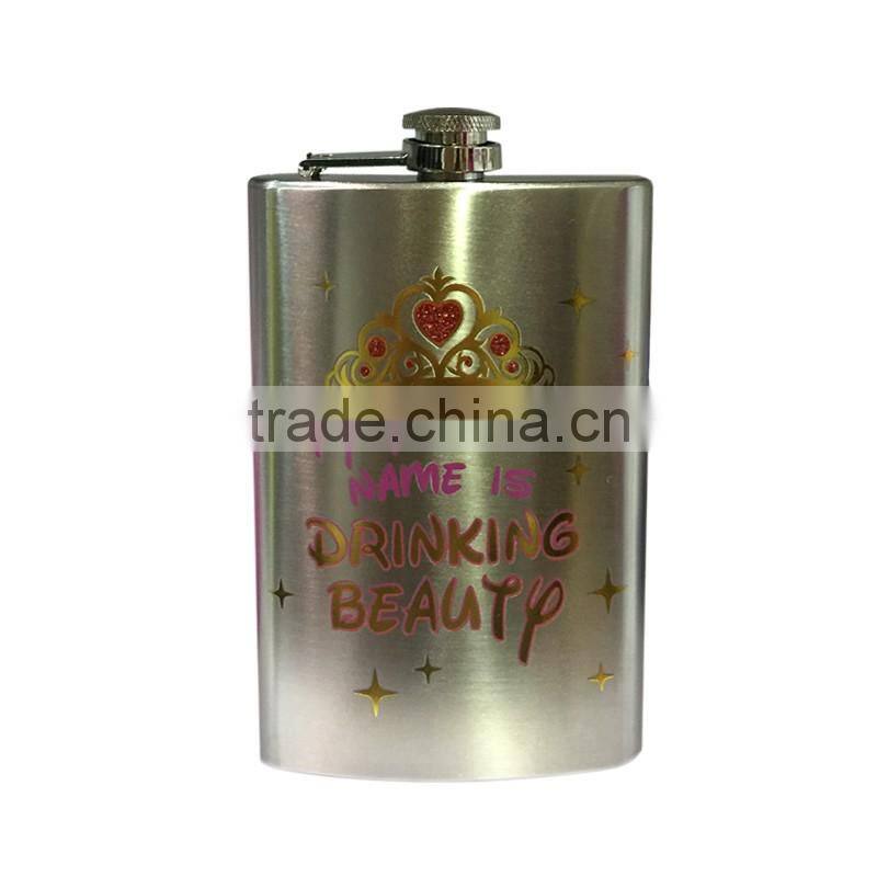 Custom stainless steel flask hip