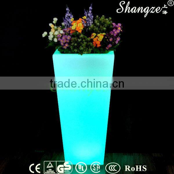 LED Lighted Planter Pots / LED Flower Pot Wholesale