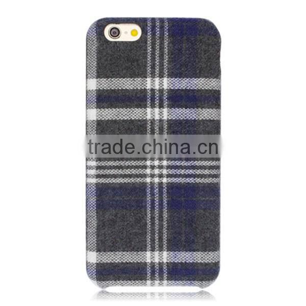 Woolen Plaid phone case for iPhone6 / plus