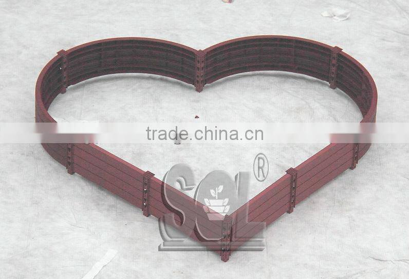 SOL 2015 factory price pp material green planter