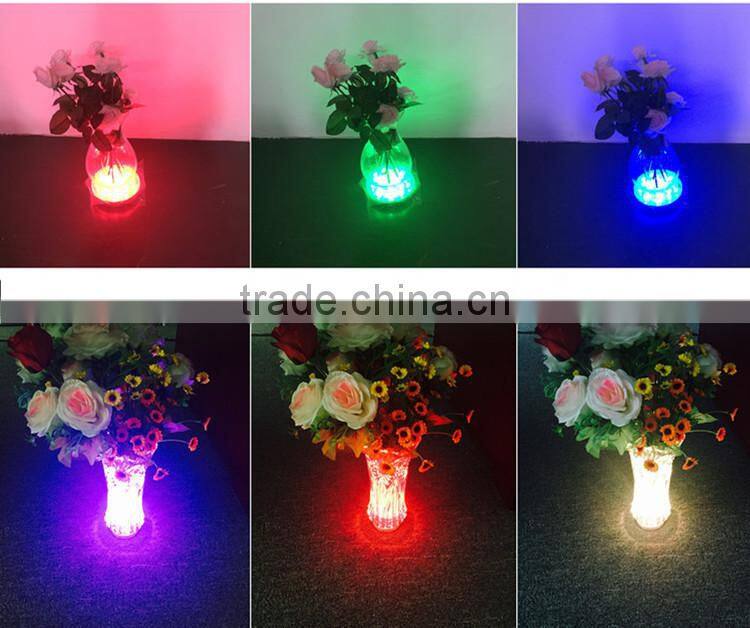 hotsales Cheap rechargeable wedding led light bases