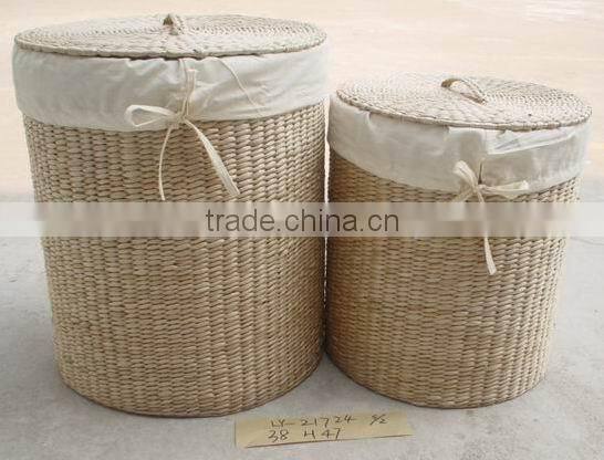 hot sale willow wicker gift basket for wedding decorations