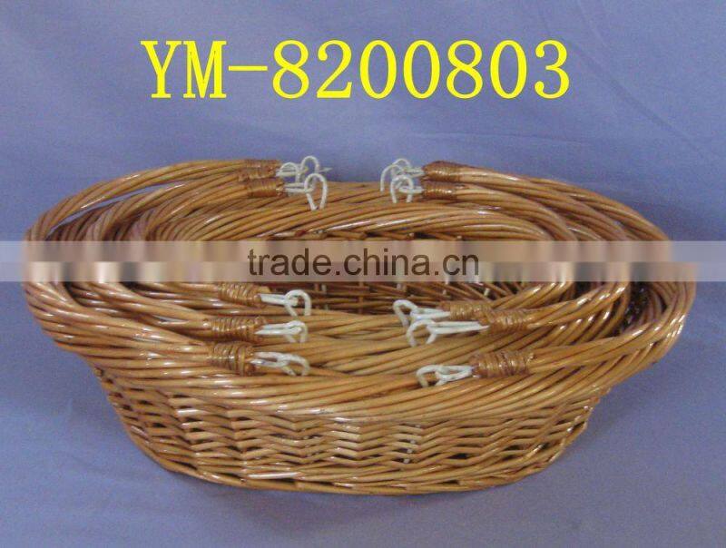 Decorative handmade Willow Flower/storage Basket