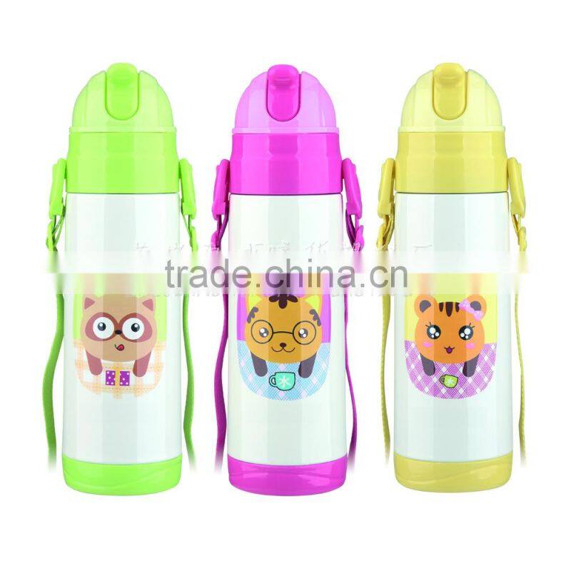 baby bottle kids stainless steel shaker school water bottle