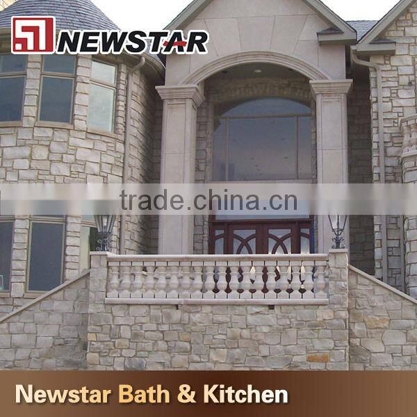 US standard Chinese natural honed sandstone baluster