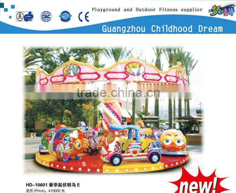 (HD-10601)luxury beautiful theme park merry go round/ amusement park merry go round/ merry go round