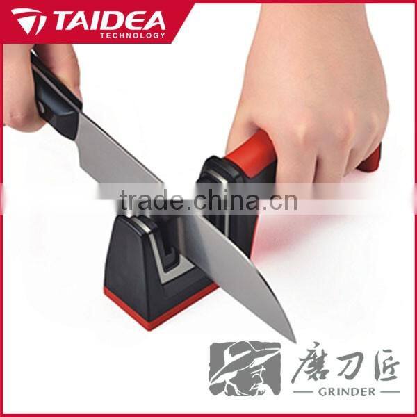 GRINDER Two Stages Chinese Handle Butcher Knife Sharpener