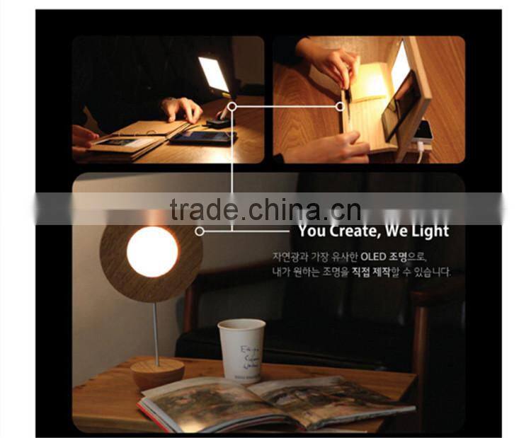 DIY KIT-oled light panel,ultra thin oled panel light,round oled panel light