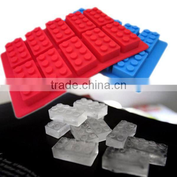 blue FDA toy bricks Ice Cube Tray yellow ice cube tray
