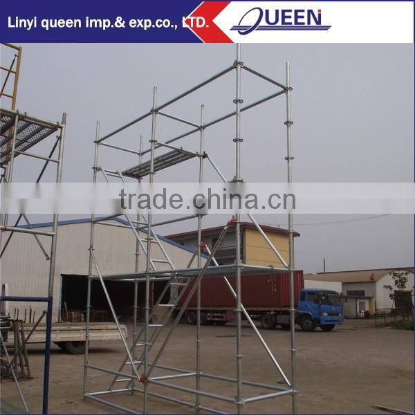 British standard scaffolding Ring lock Scaffold&High Stability Metal Ring Lock Scaffolding(Made In China)