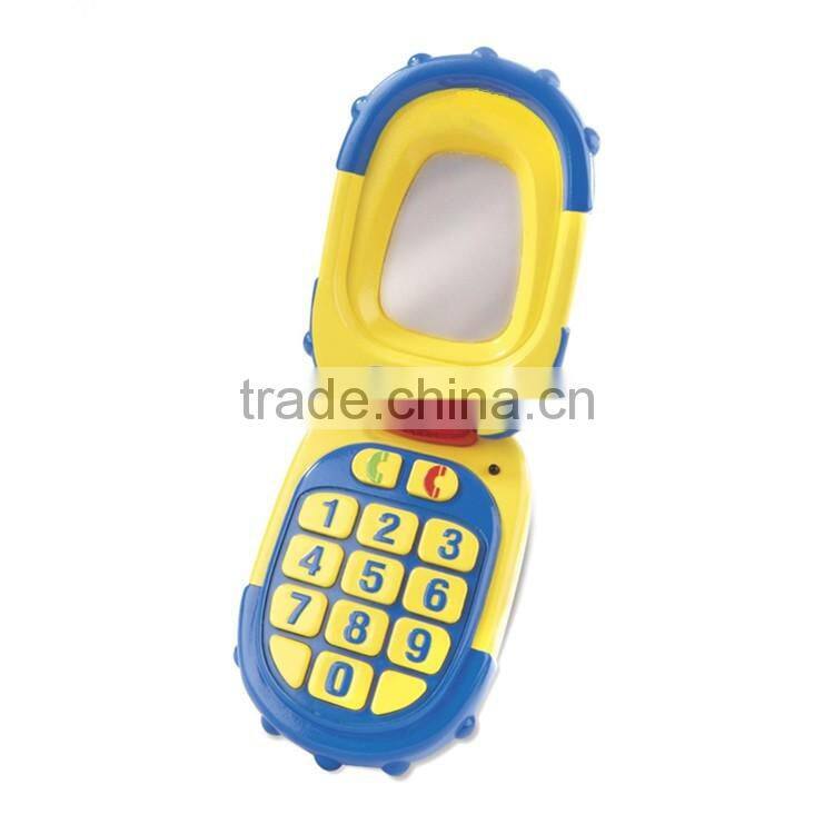 China ICTI GSV Manufacturer Plastic Toy Mobile Phone with Music Play